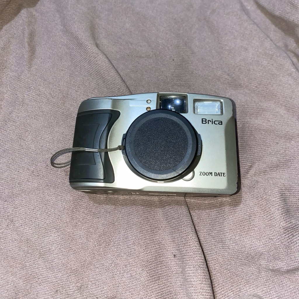 KAMERA ANALOG - BRICA ZOOM DATE (KAMERA BEKAS, KAMERA ANALOG BEKAS, KAMERA SECOND/SEKEN, KAMERA FILM