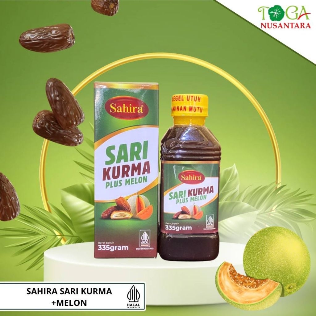 

Sari Kurma Sahira Plus Melon 335gr