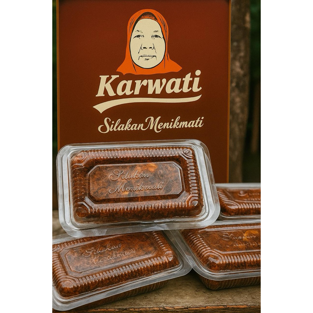 

Gepuk abon basah Karwati 125gr/pcs