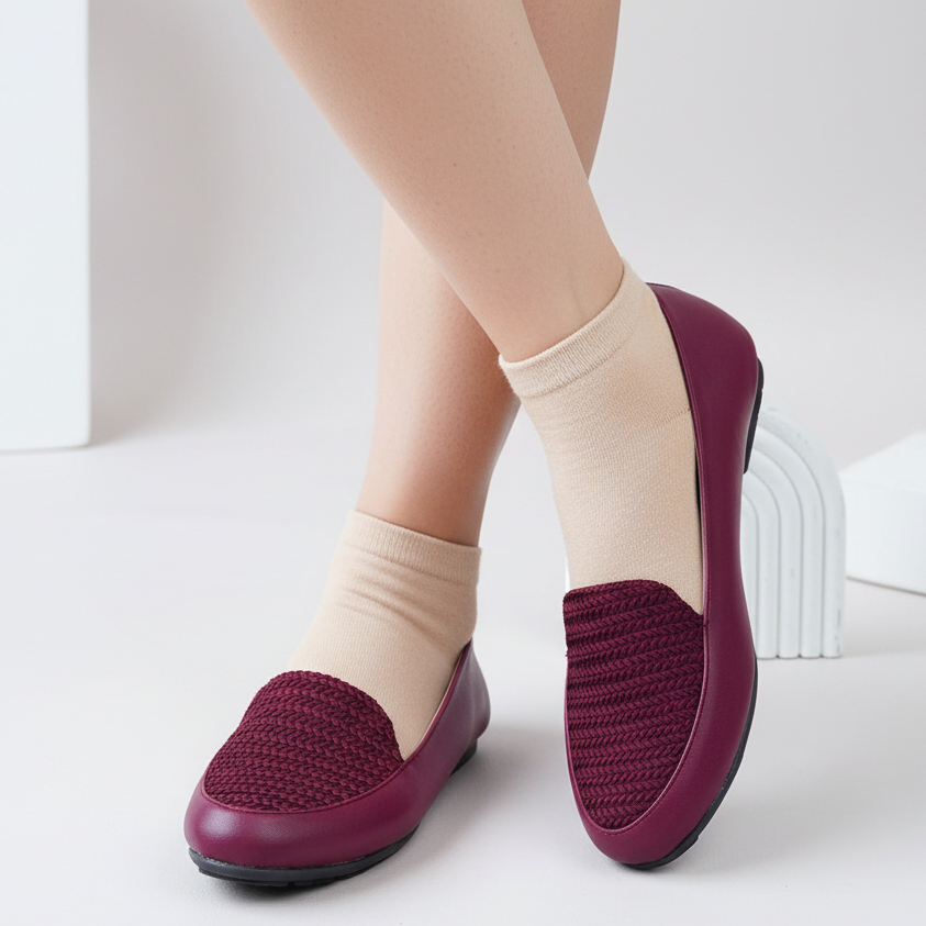 Sepatu wanita terbaru / Sepatu balet kekinian / Slip-On/ Flat shoes original Gratica