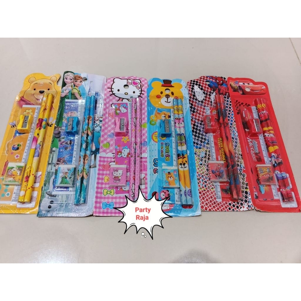 

Stationary Set 5in1 Alat Tulis Anak Sekolah