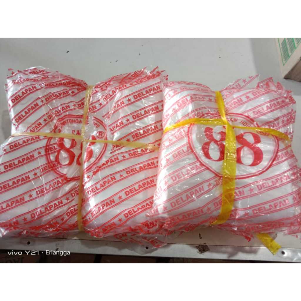 kresek bening merk 88/kresek bening/kresek bungkus