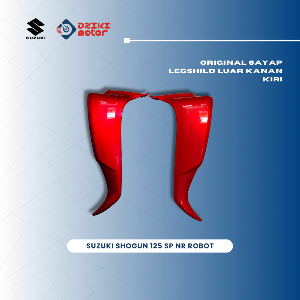 Original Sayap Legshild Luar Kanan Kiri Suzuki Shogun 125 SP NR Robot