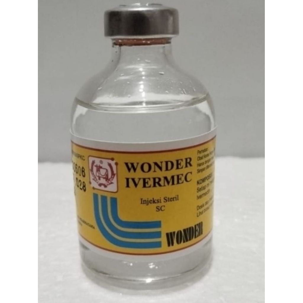 Wonder Ivermec (Obat Kurap/anti parasit hewan)