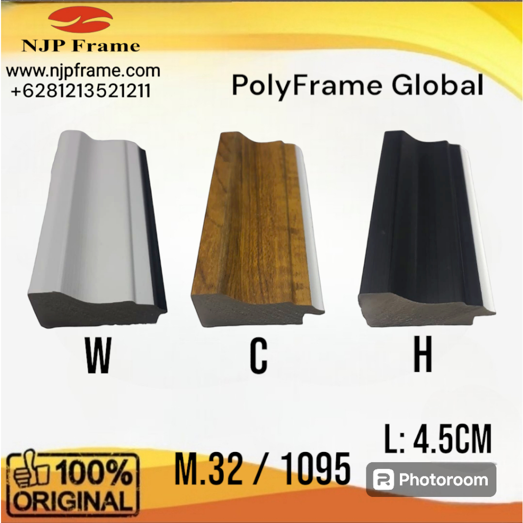 Batangan Bingkai Minimalis M.32/1095 (PolyFrame)