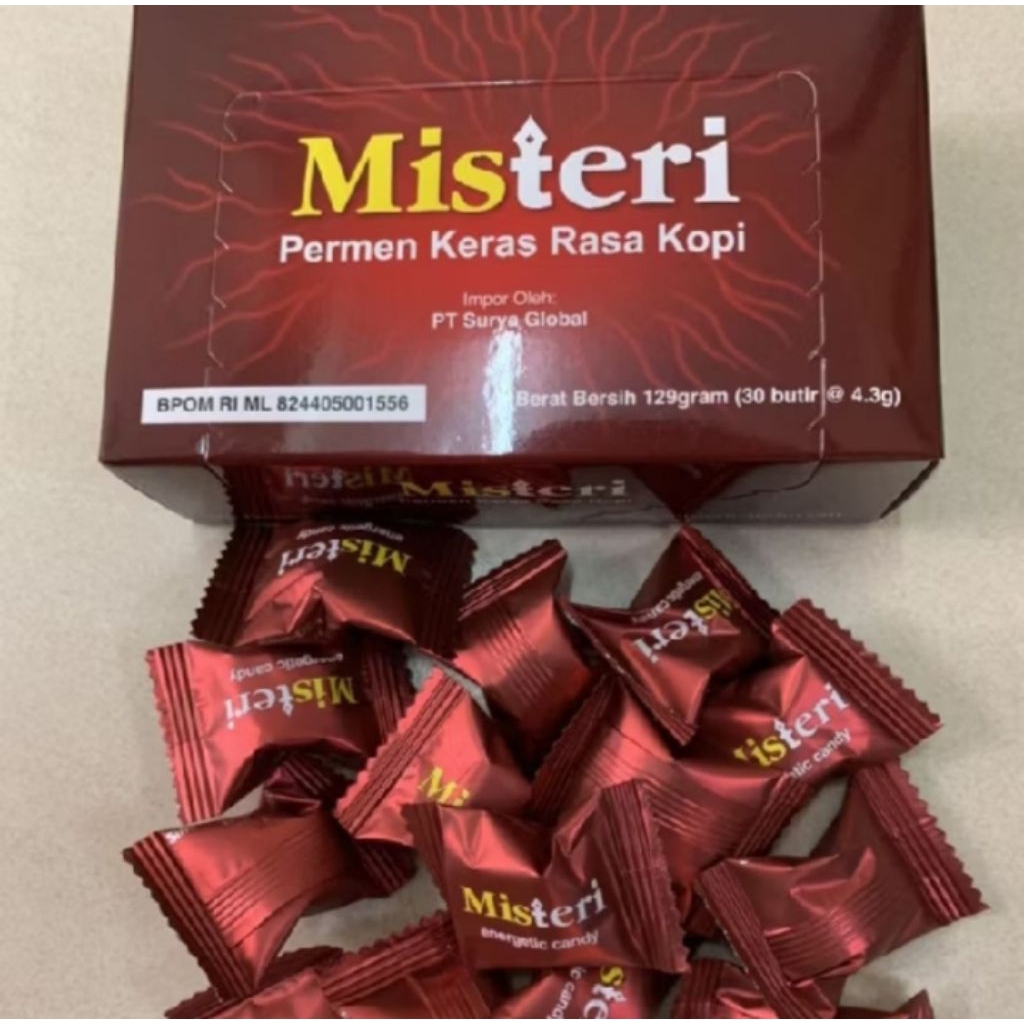 permen keras rasa kopi misteri candy