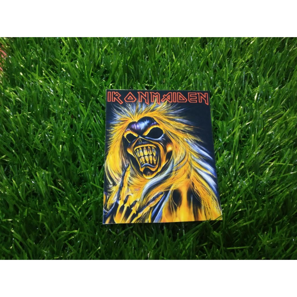 

stiker vinyl iron maiden