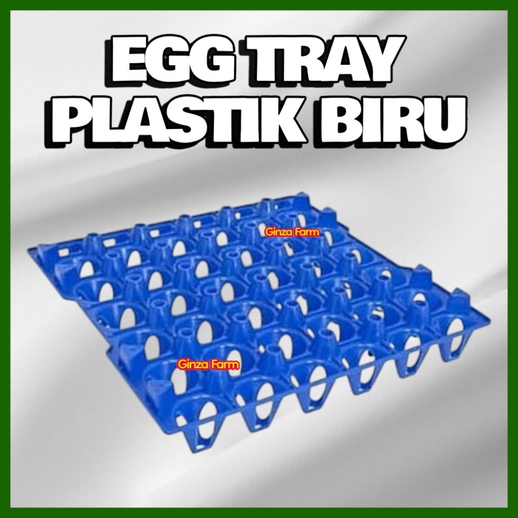 EGG TRAY PLASTIK BESAR 30 BUTIR/TRAY TELUR AYAM,BEBEK PLASTIK