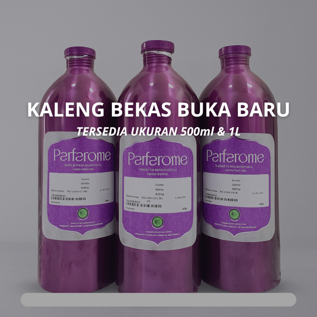 Kaleng Parfum Kosong Bekas 500ML 1 Liter