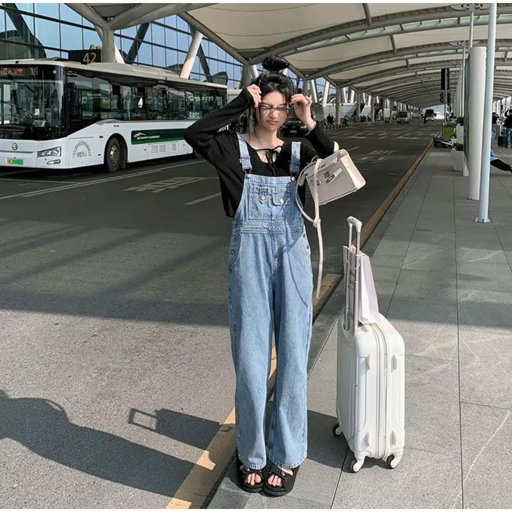 PRELOVED Overall Jeans