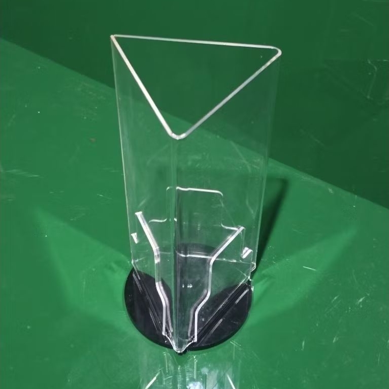 

Rak brosur A4 1/3 PUTAR Akrilik / Stand Display putar brosur Acrylic