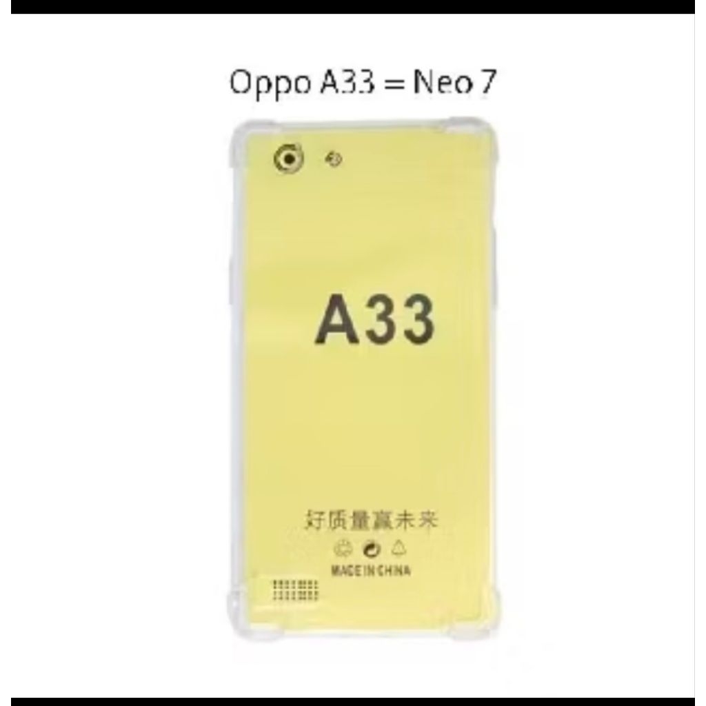 Casing Oppo A33 / Neo7 Anti Crak SoftCase
