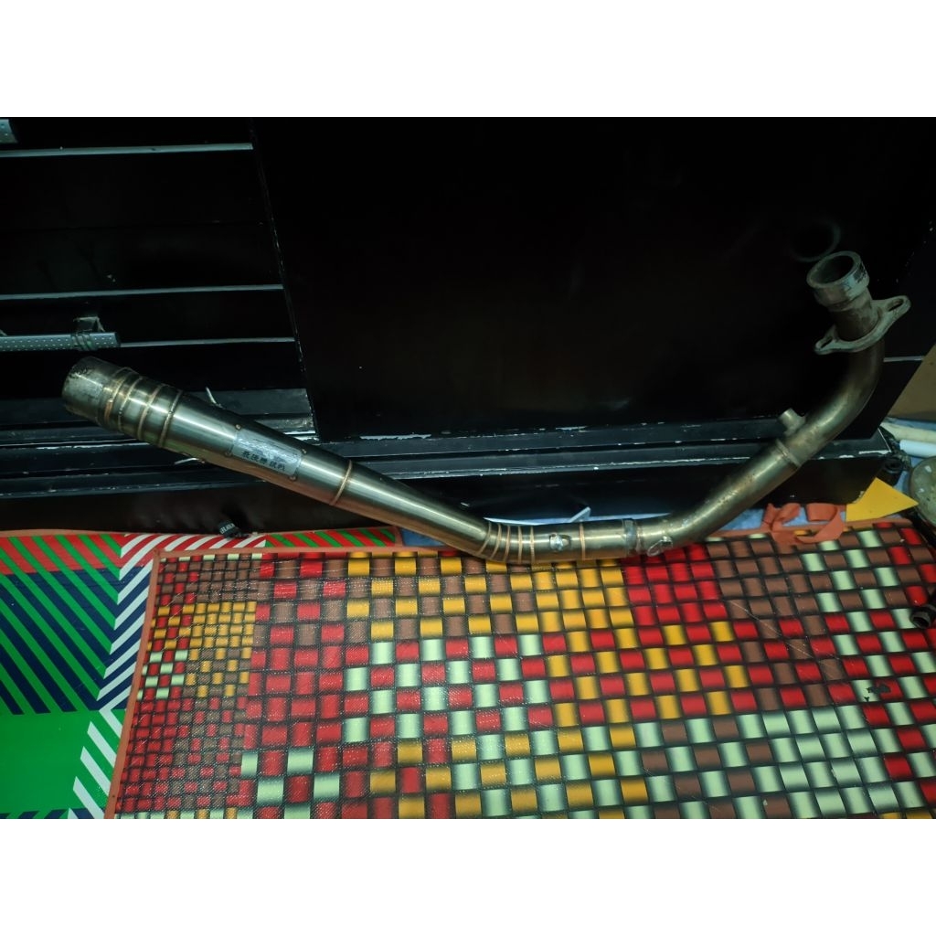 leheran knalpot untuk sonic 150r/supra gtr