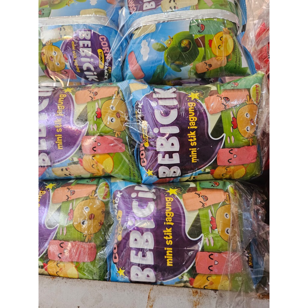 

snack bebicik berhadiah bila beruntung snack ciki jagung viral isi 10 pcs
