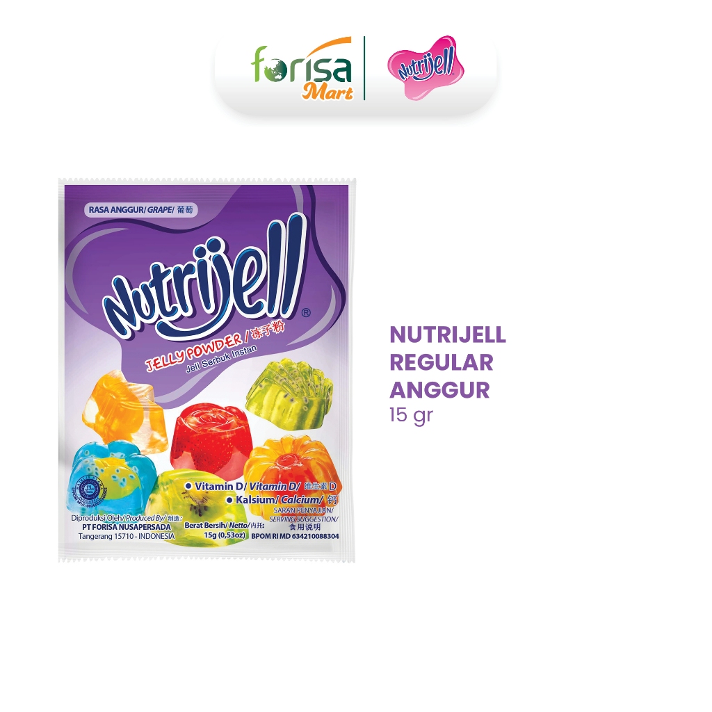 

NUTRIJELL REGULAR Anggur - 1 Sachet