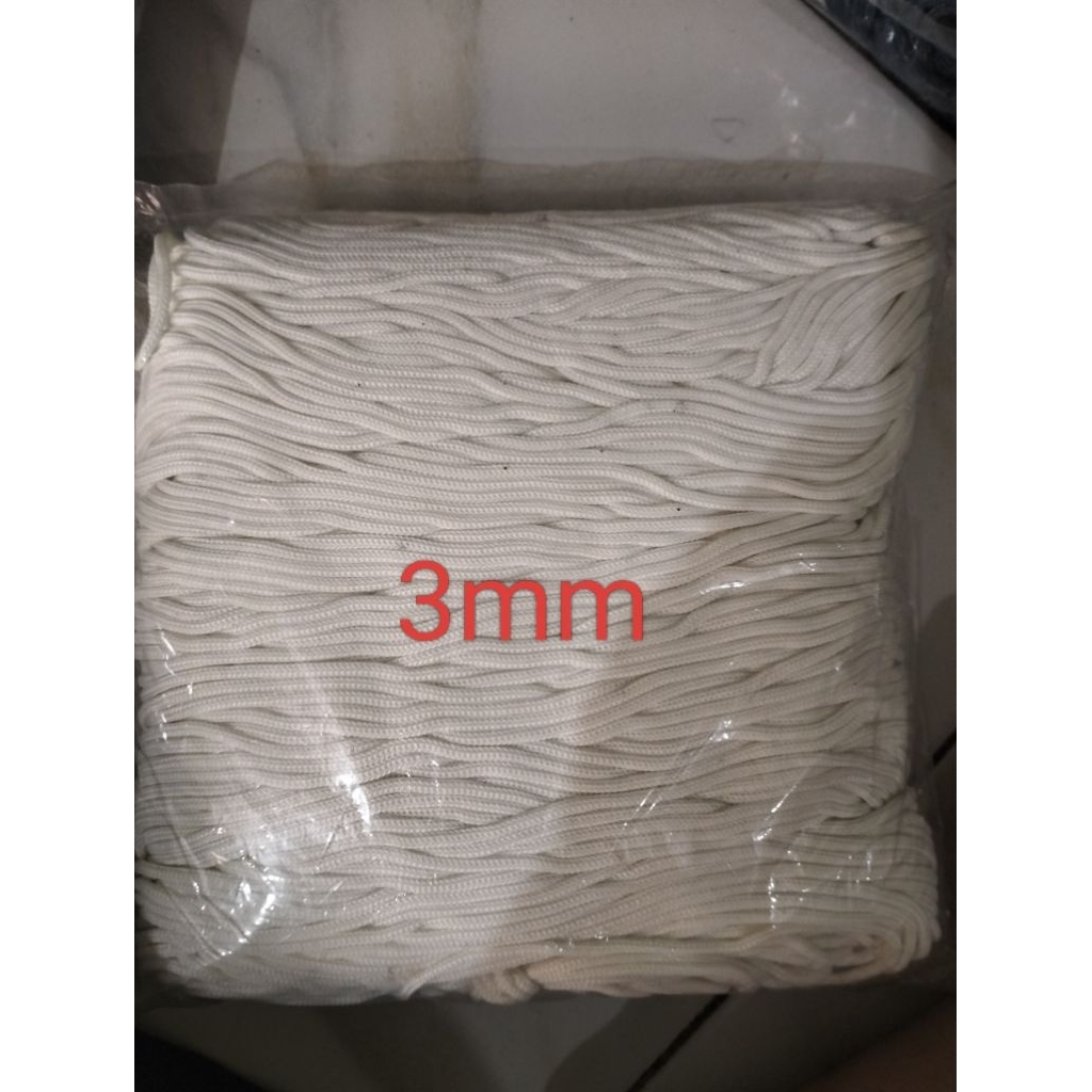 

talikur putih polos hitam polos 1kg pool