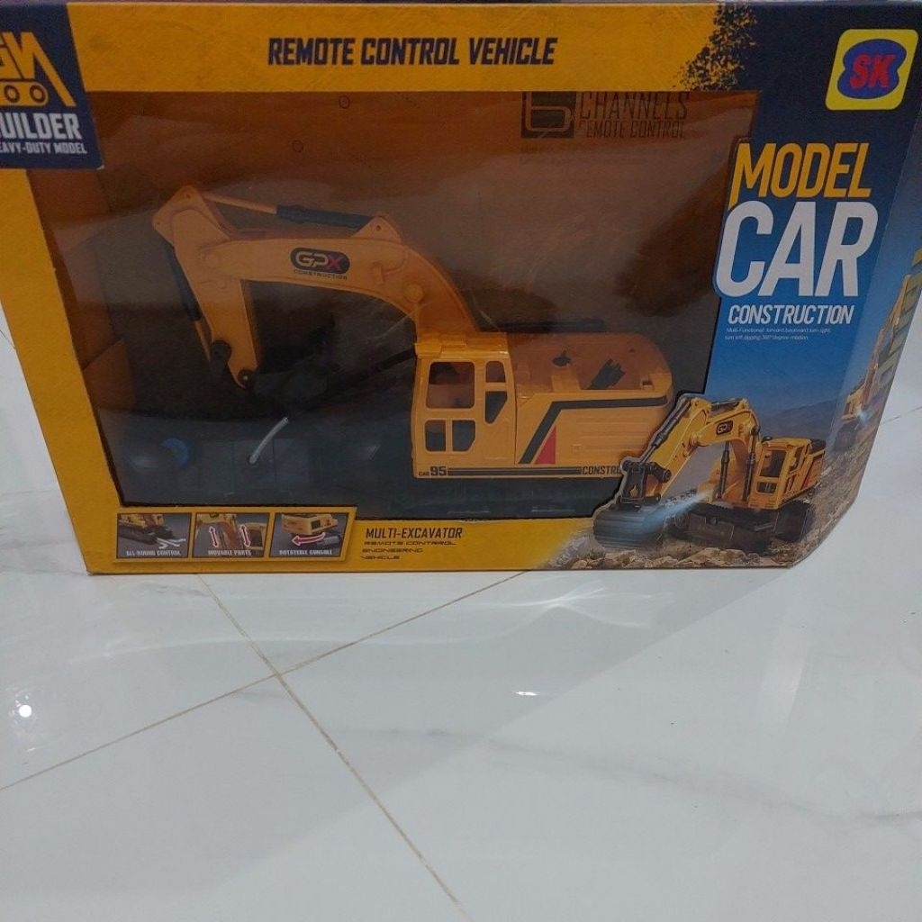 Mainan Anak Excavator Remote