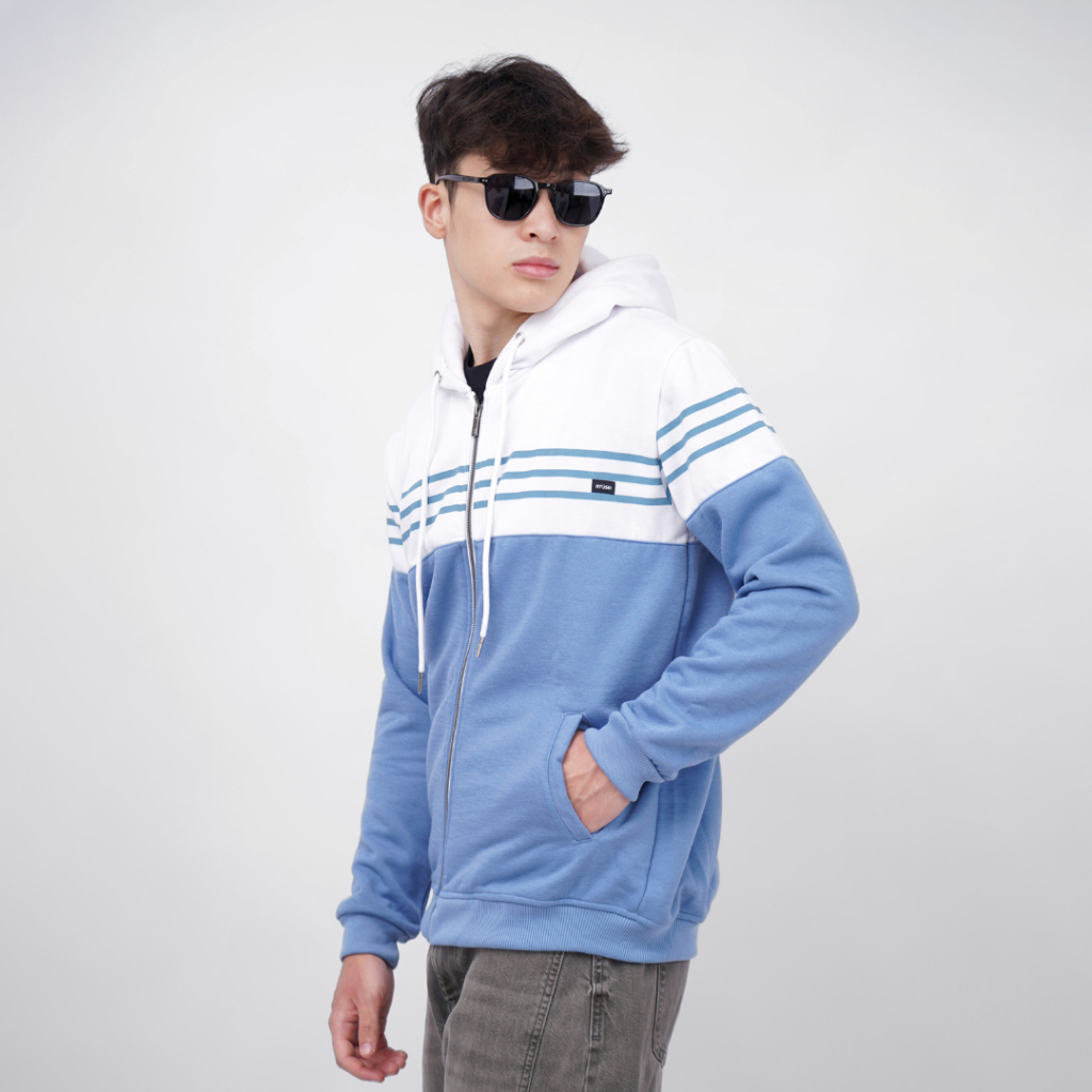 Ryusei Jaket Pria Akasaki CMB Blue