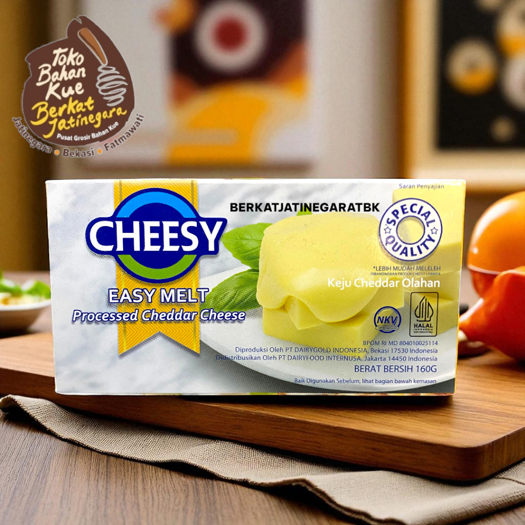 

KEJU CHEESY KEMASAN 160 GR / KEJU CHESSY