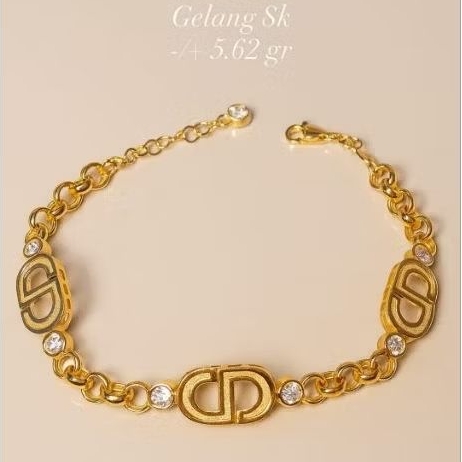 Gelang emas kadar 375