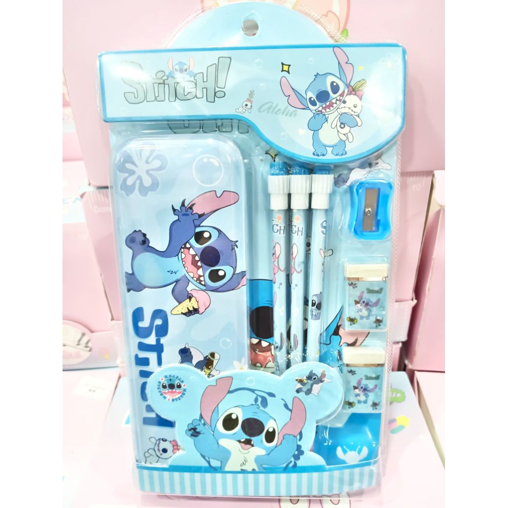 

set atk stitch, capybara,baby there