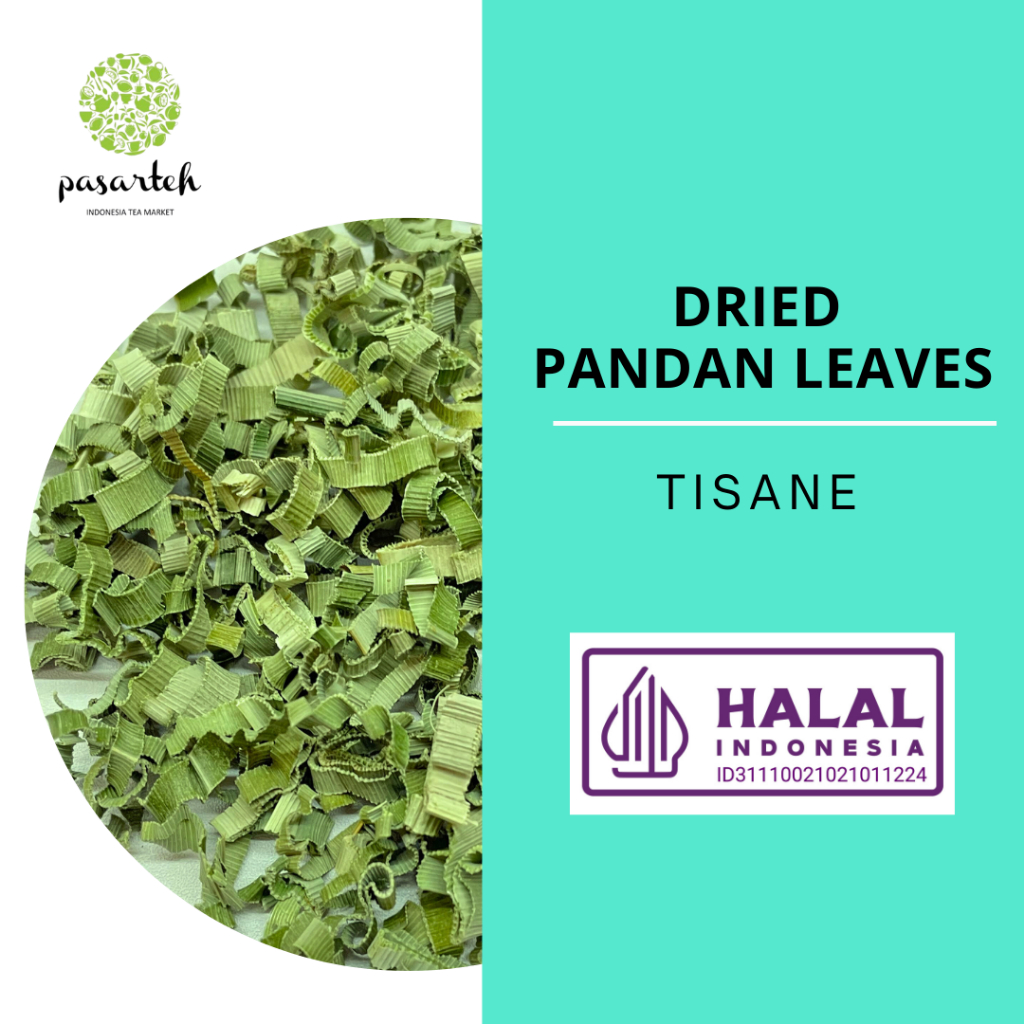 

[ pasarteh ] Pandan Leaves I Daun Pandan Kering I Teh Daun Pandan I Herbal Tea I Teh Herbal