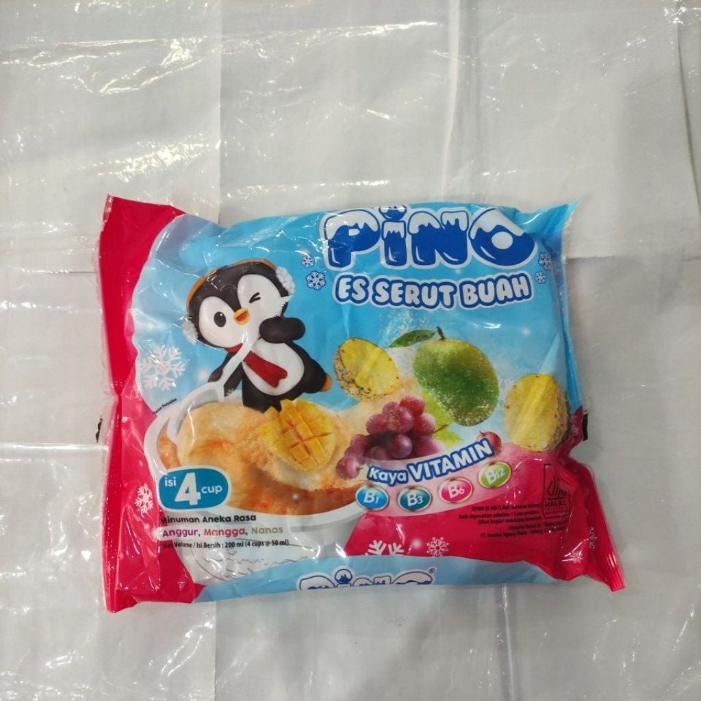 

Pino Es Serut Buah Random Rasa isi 4