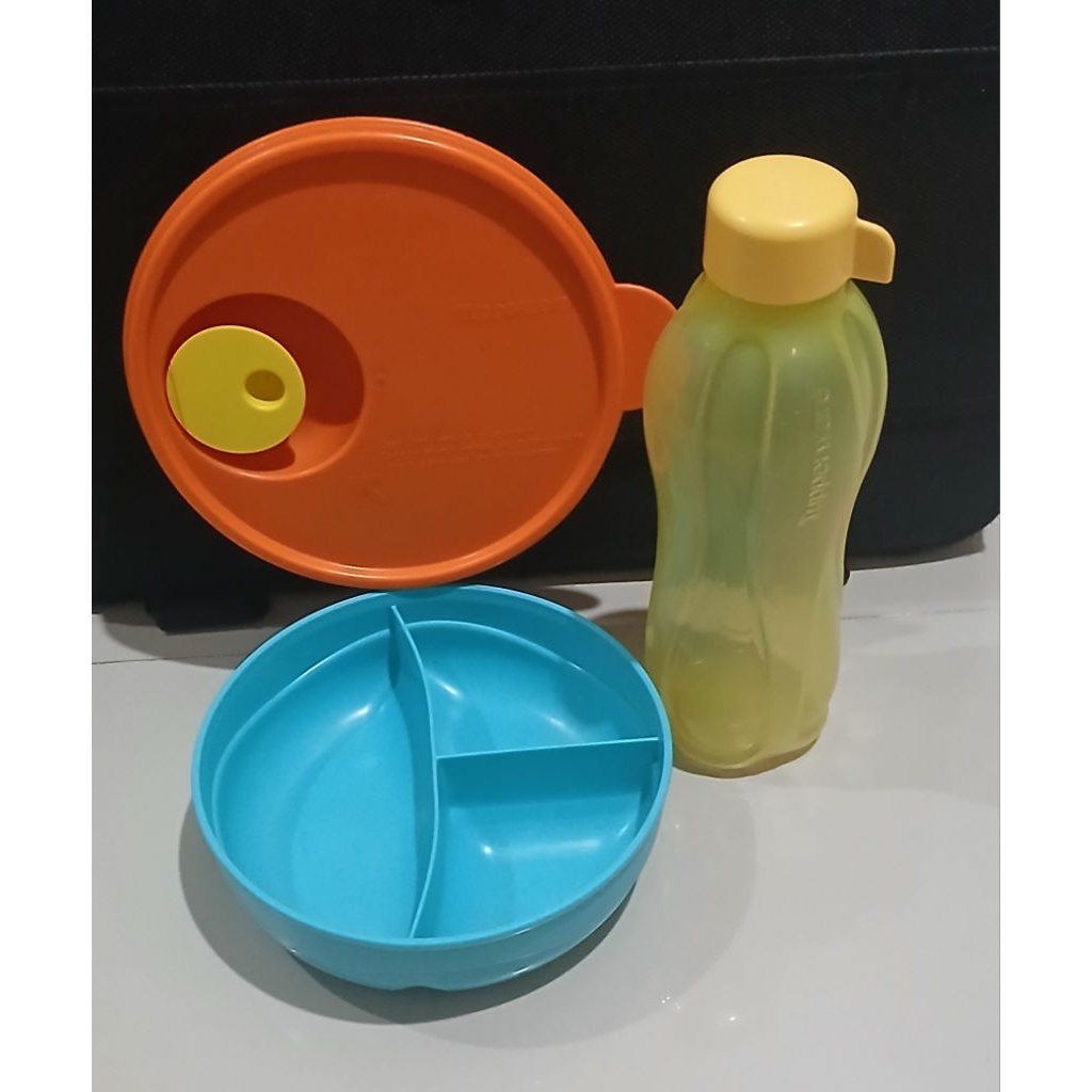set bekal cwl kecil tupperware prelove