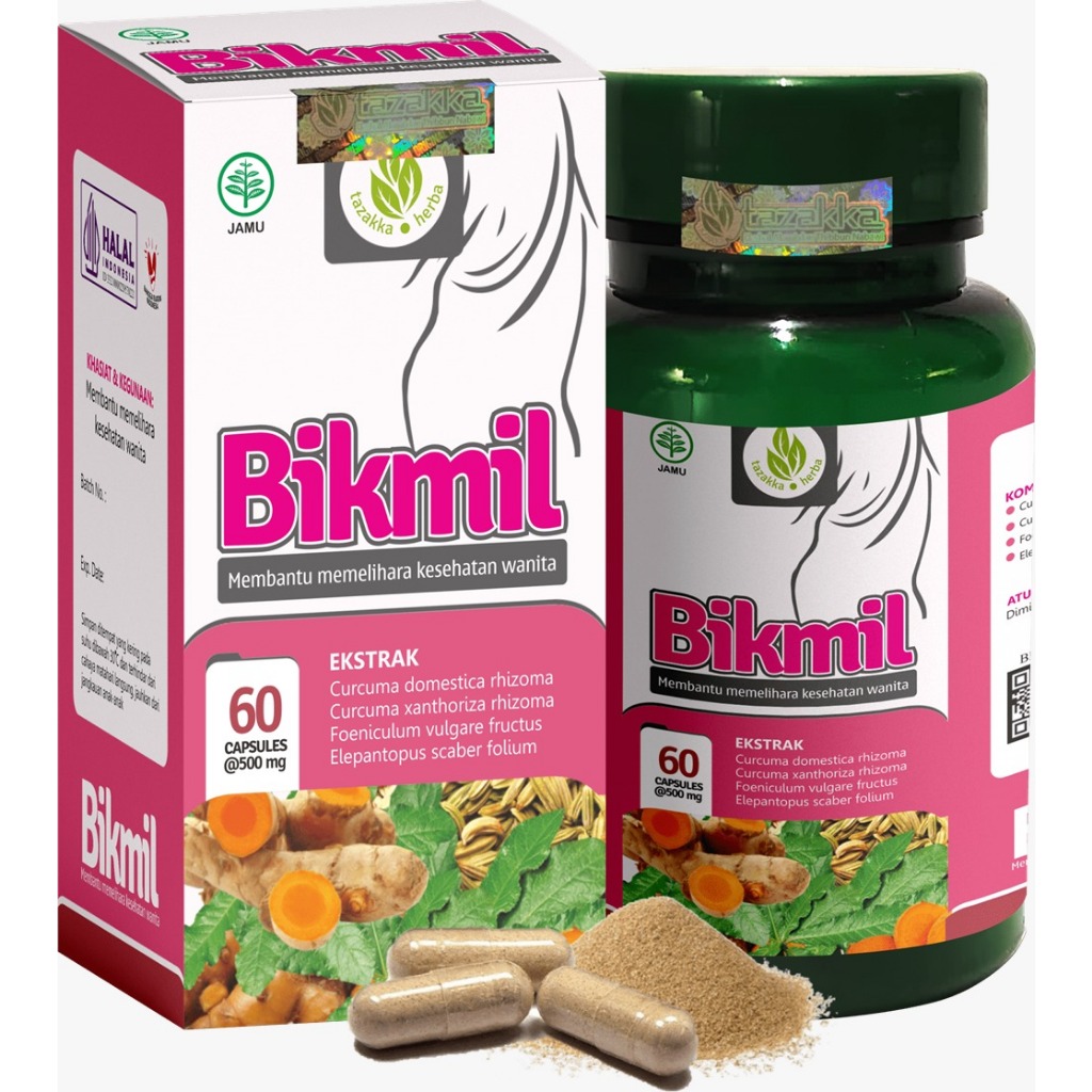 [Bikmil] Obat Pelancar Haid Paling Ampuh Haid Tidak Teratur Telat 1-3 Minggu 2-4 Bulan Herbal Jamu P