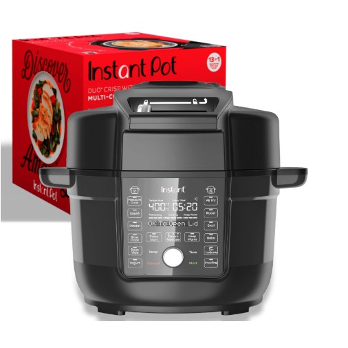 Instant Pot Duo Crisp Ultimate Lid13-in-1 Air Fryer&Pressure Cooker Combo