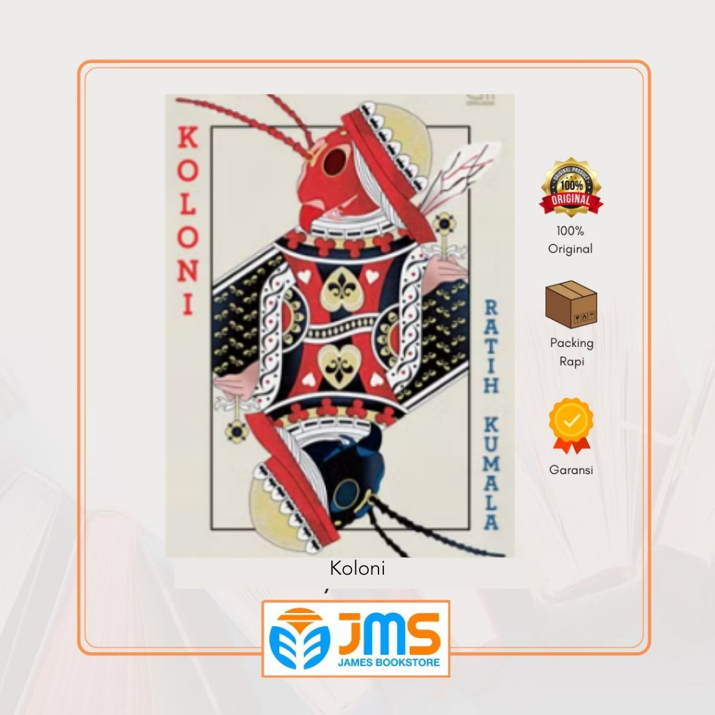 Buku Novel Fiksi Koloni Karya Ratih Kumala