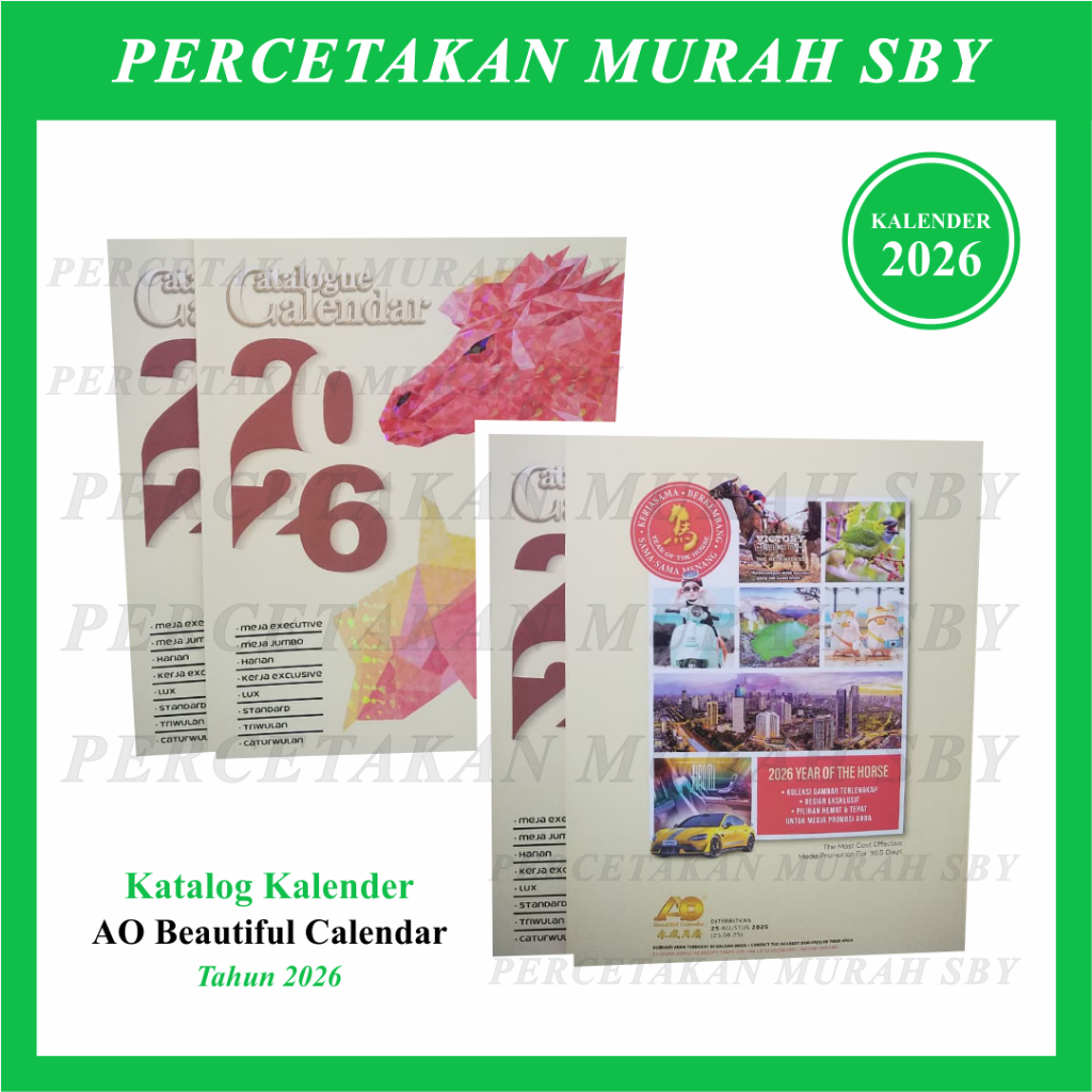 

KATALOG KALENDER AO BEAUTIFUL CALENDER