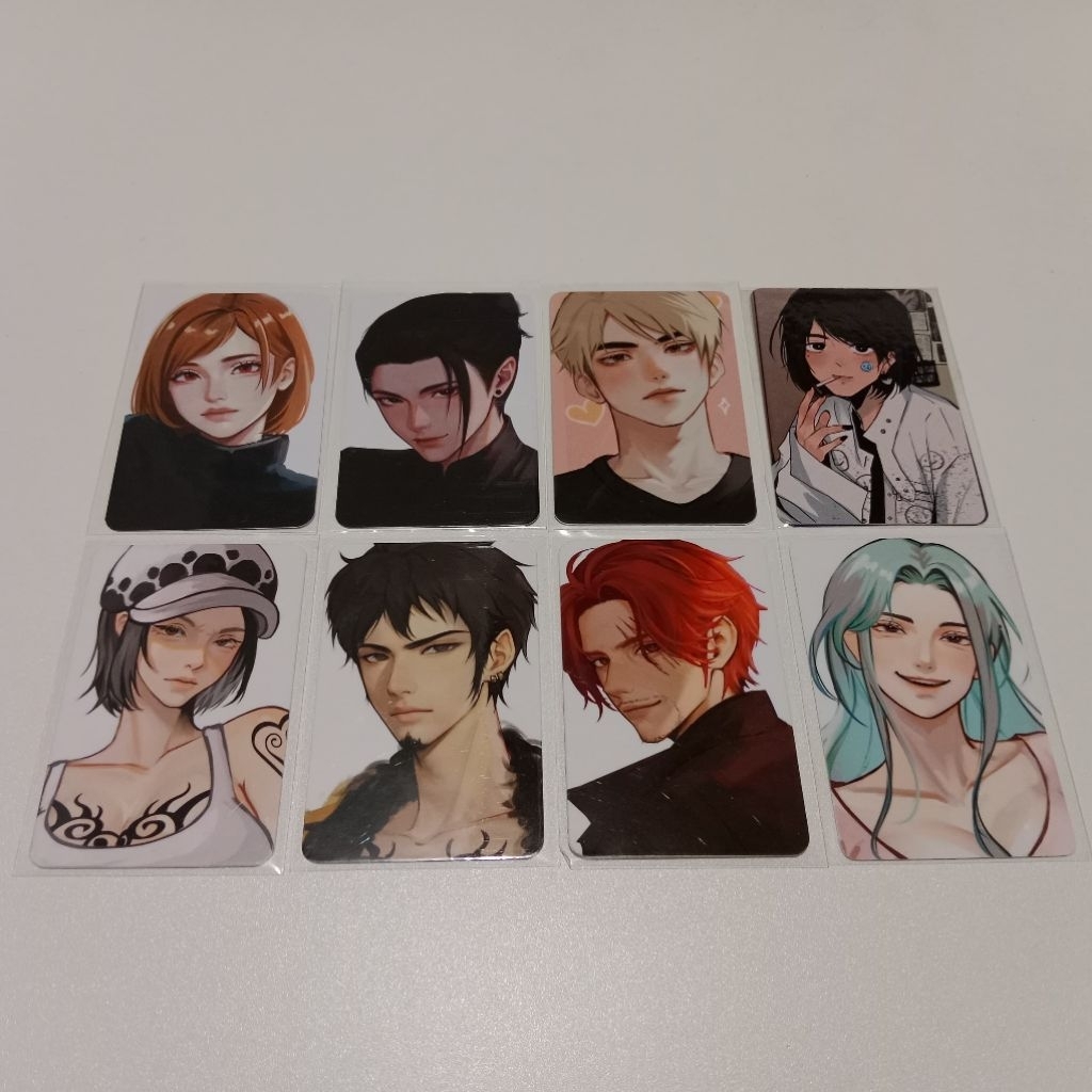 [READY] 6baji silphori photocard fanmerch jujutsu kaisen jjk one piece op haikyuu hq law shanks vivi
