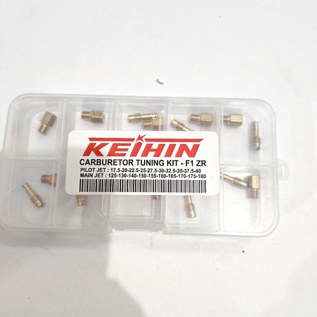 1 KOTAK ( 10 SET) PILOT JET / MAIN JET YAMAHA FIZ R FORCE