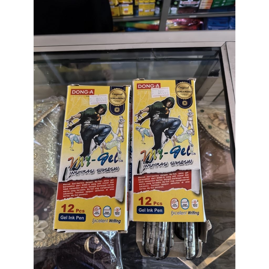 

PENA DONG-A MY GEL (1KOTAK ISI 12)