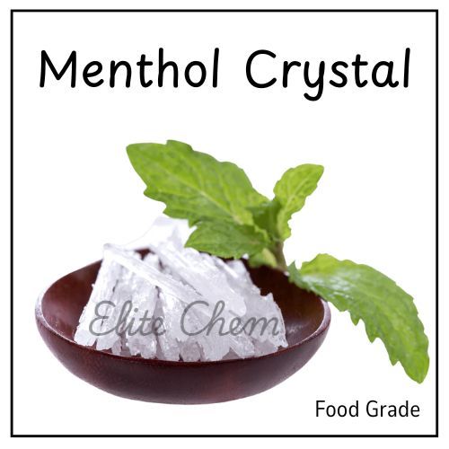 

Menthol Crystal 100gr Food Grade / Pember Sensasi Dingin Pasta Gigi Body Parfume Permen Karet / Kristal Mentol