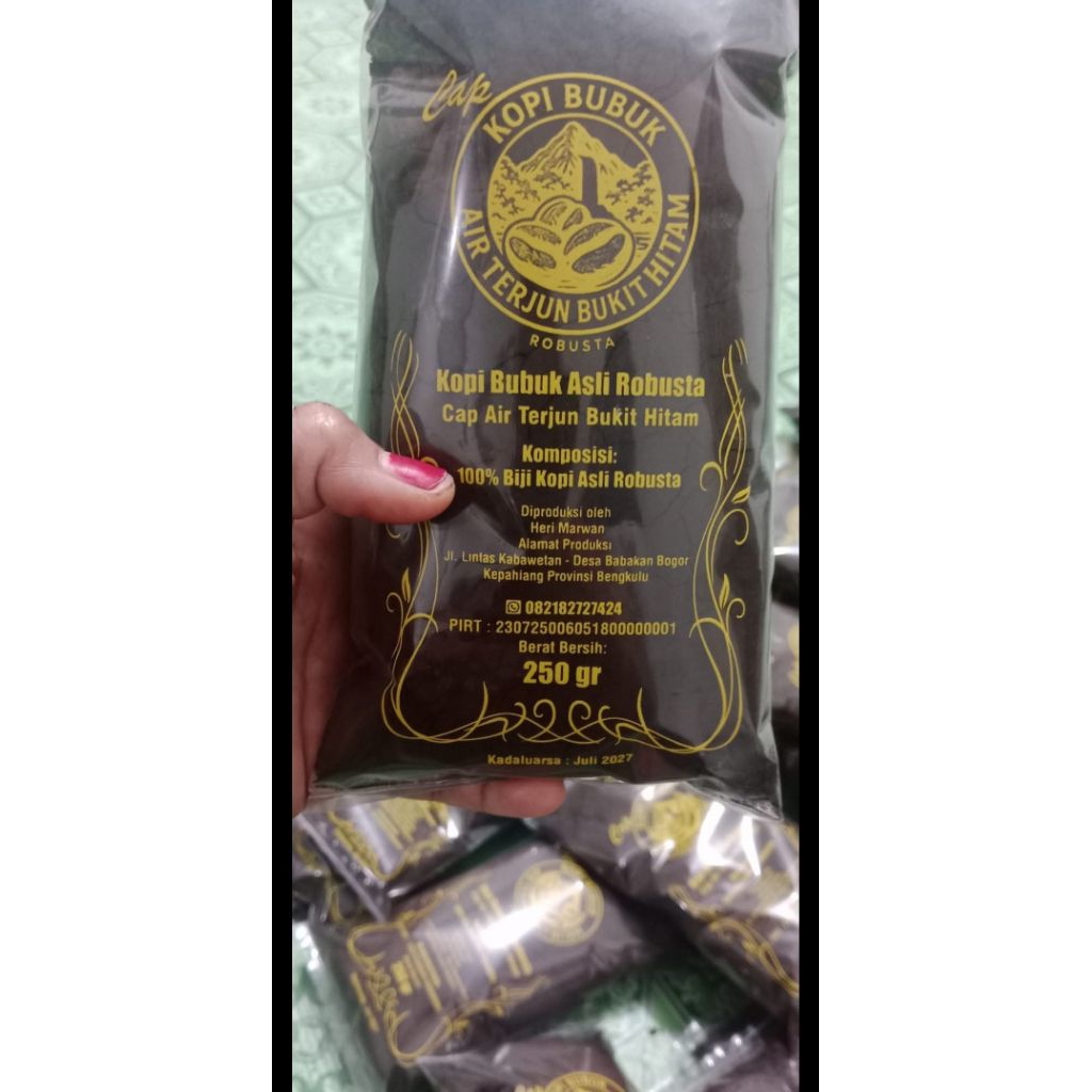 

serbuk kopi asli bukit hitam 250 gram