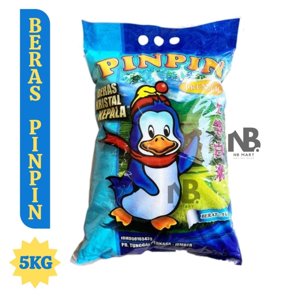 

Beras premium pinpin 5 kilogram -Tdk P.O