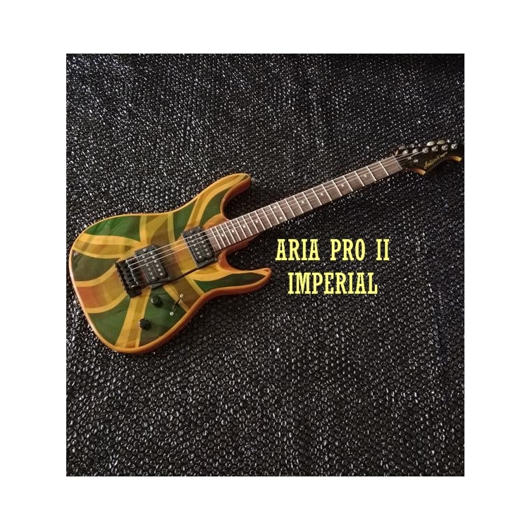 Gitar Elektrik Aria PRO II IMPERIAL Union Jack ARIAPRO II