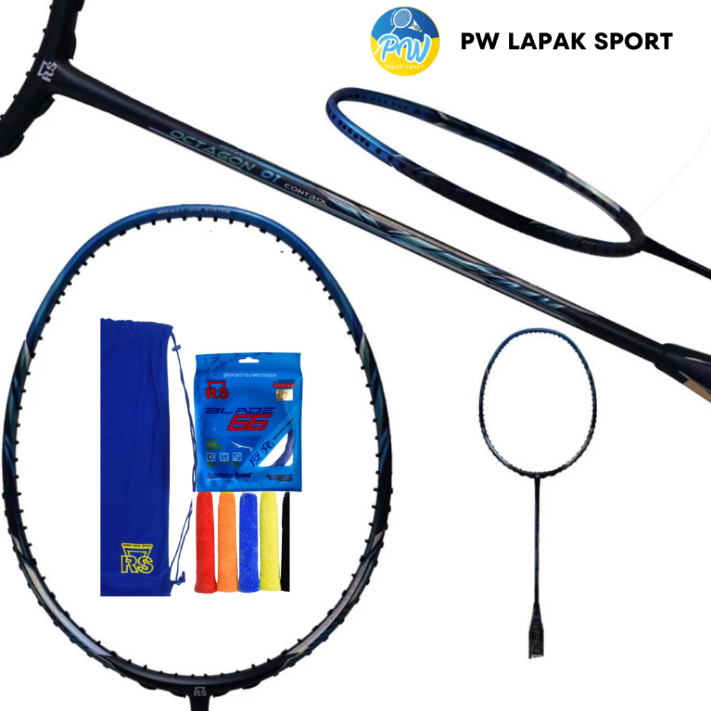 Raket Badminton Reinforce Speed Rs Octagon 01 Control Original