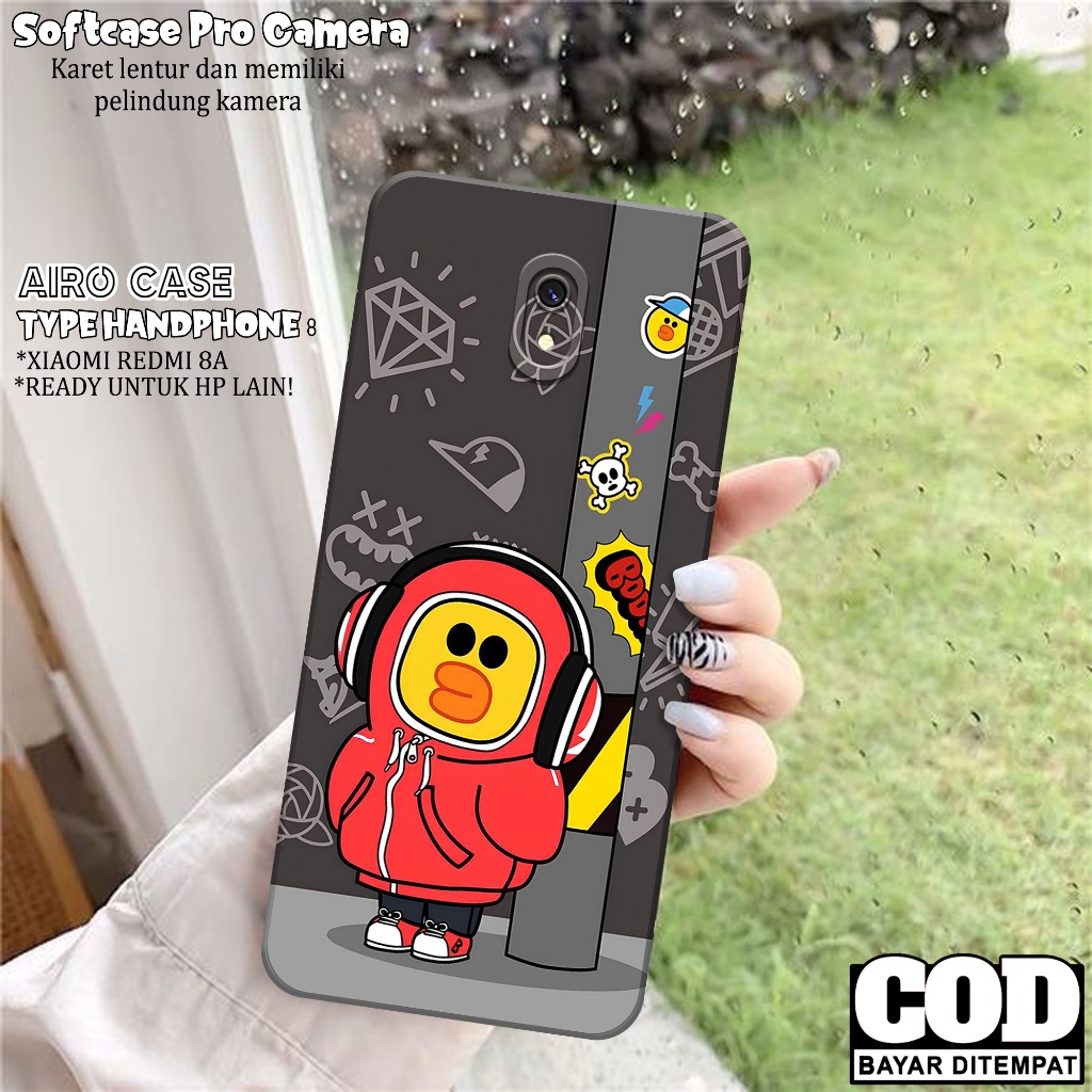 Case Xiaomi Redmi 8A - Softcase Xiaomi Redmi 8A - Fashion Case KARTUN - Casing Xiaomi Redmi 8A - Sof