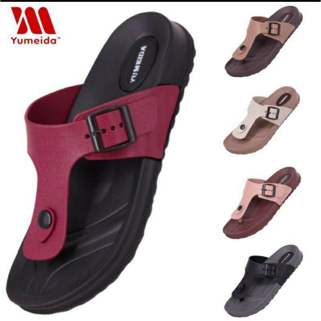 Sandal Yumeida jepit karet (wanita)