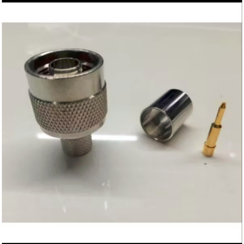 Konektor/connector n male rg8/n male to rg8 crimping