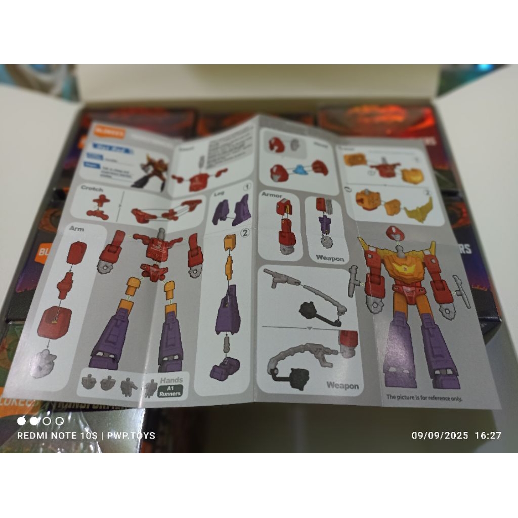 Blokees Transformers Galaxy Version 08 Hot Rod