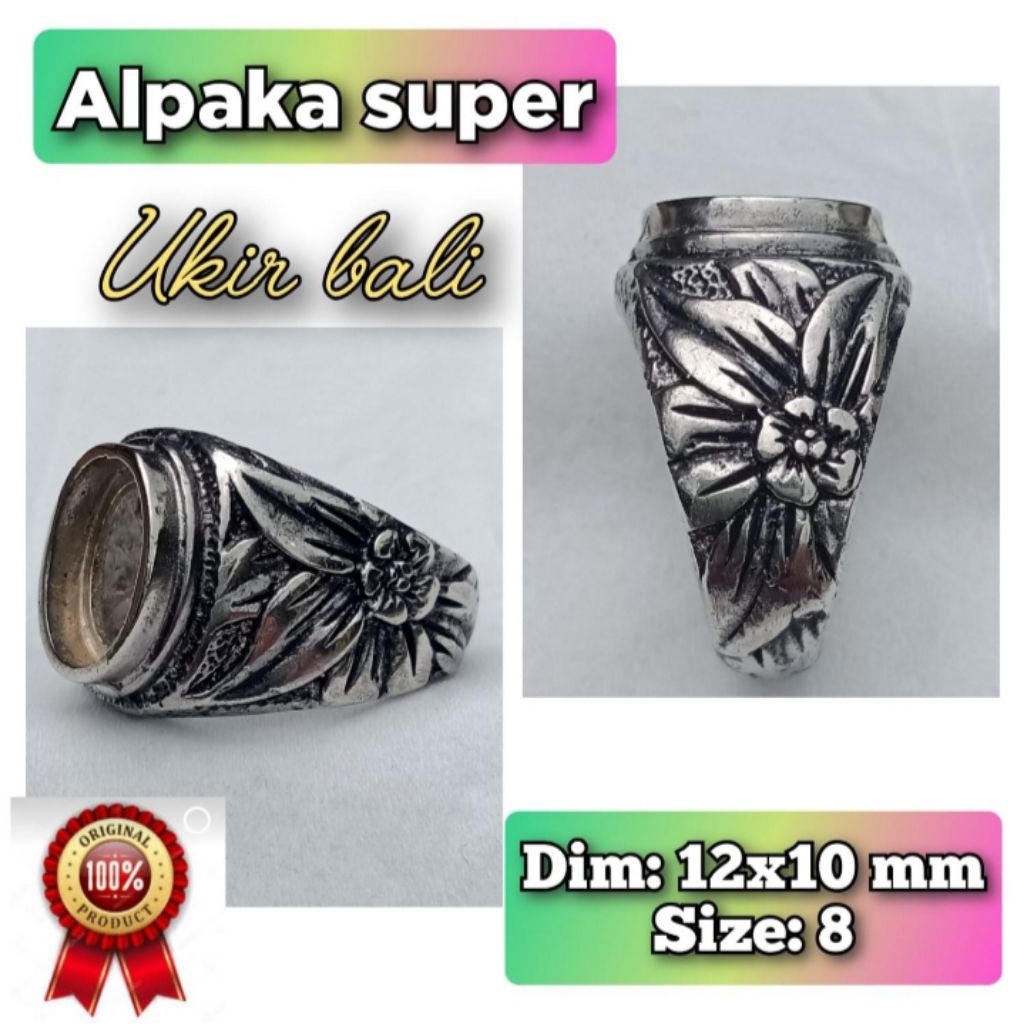 CINCIN EMBAN ALPAKA super ukir bali chakra.08