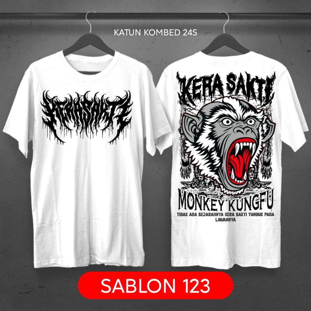 Kaos iks.pi kera sakti . Kaos sablon 123. kaos distro katun 24s sablon iks.pi kera sakti