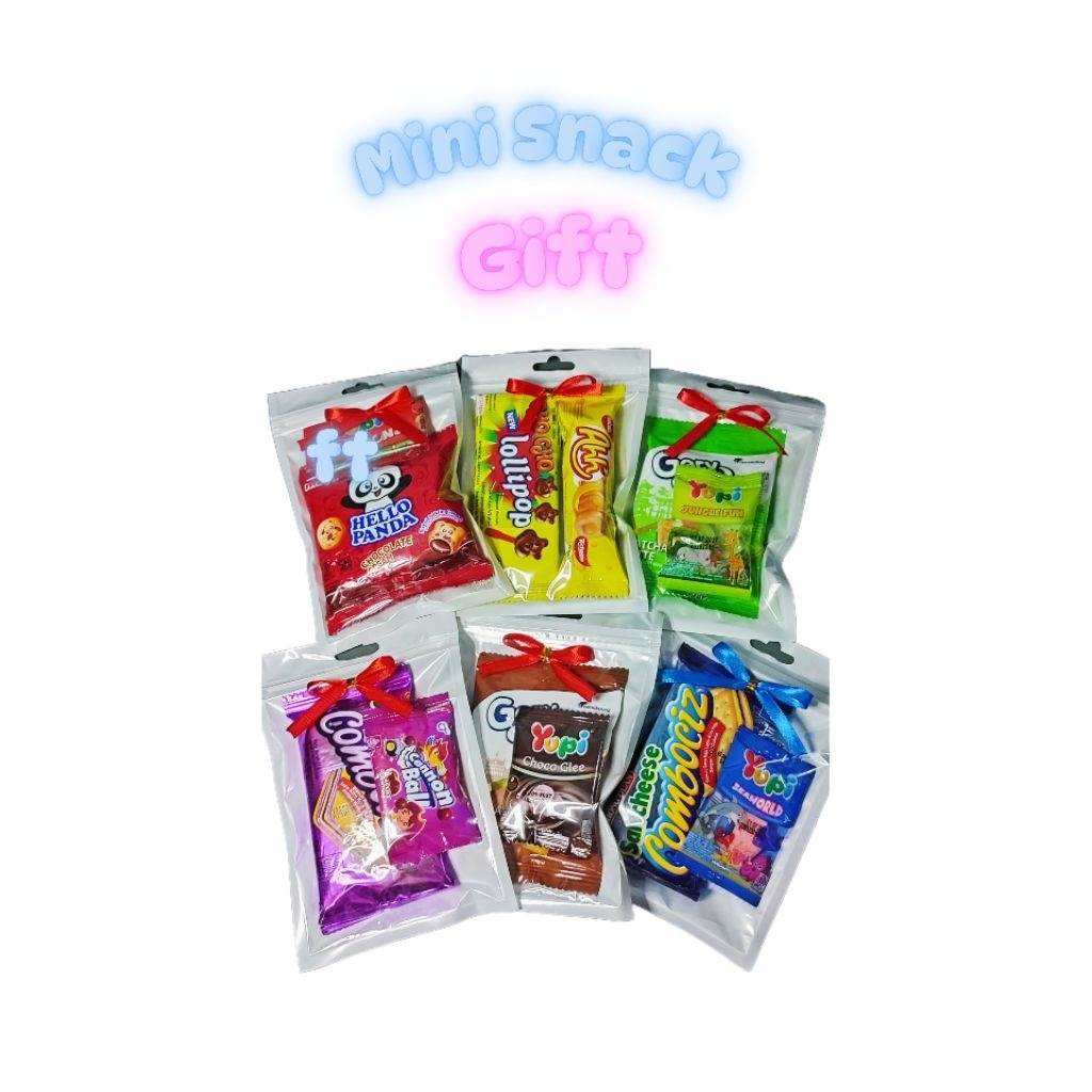 

Ready Stok - Mini Gift Snack Tema / Mini Gift / Hempers / Snack Ultah / Freebie Snack