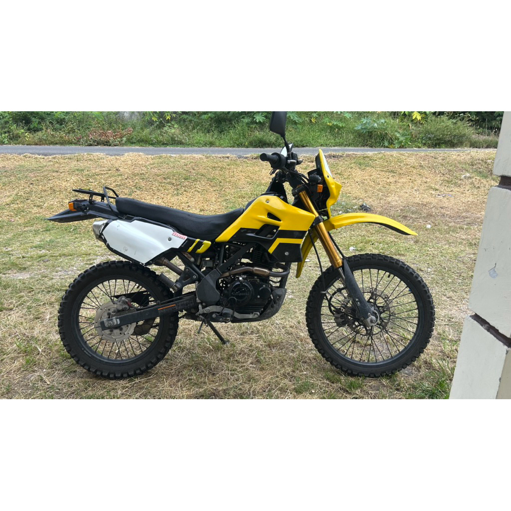 body set trail vintage klasik kawasaki klx