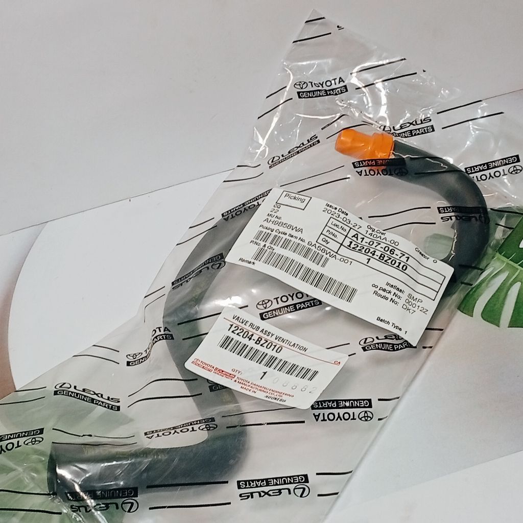 Selang Valve PCV+Valve PCV Original Toyota Avanza Xenia Rush Terios Original