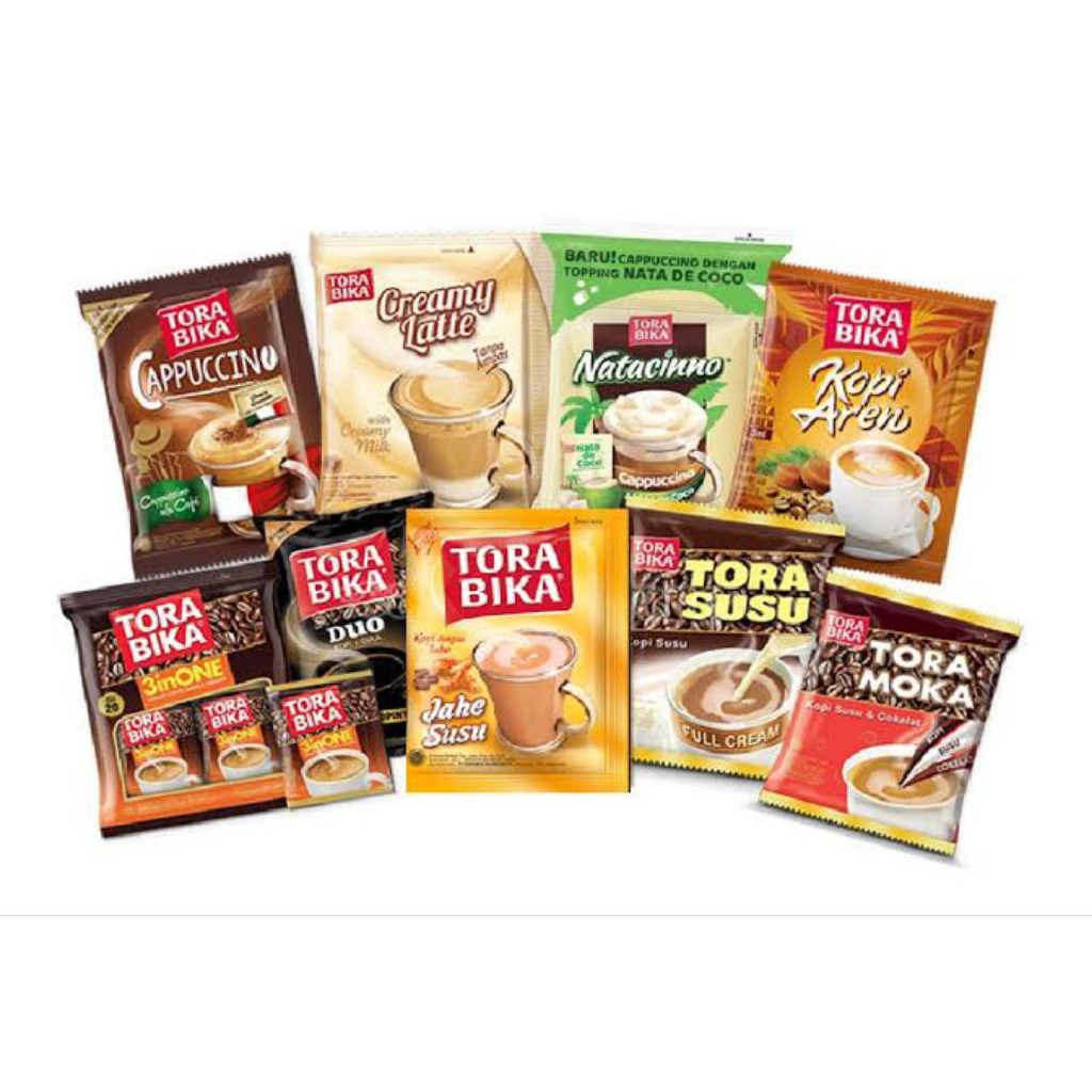 Kopi Torabika Susu | Kopi Torabika Moka | Kopi Torabika Duo | Kopi Torabika Jahe Susu | Kopi Torabik